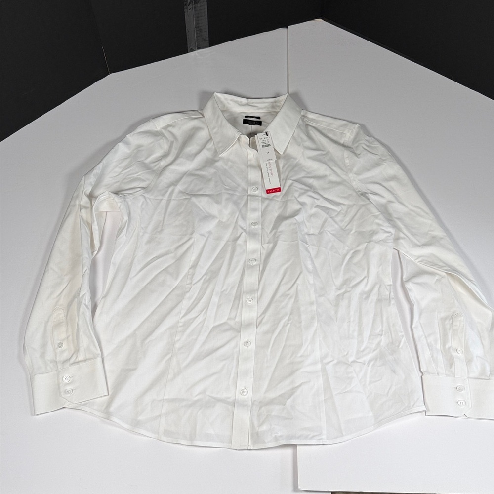 Talbots Women’s Classic White Dress Shirt